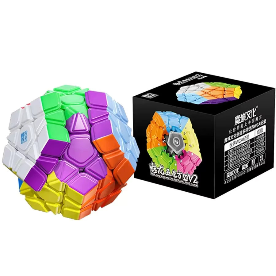 MOYU Megaminx V2 Magnetischer Zauberwürfel, 3x3 Dodekaeder, Speedcube - Bild 2