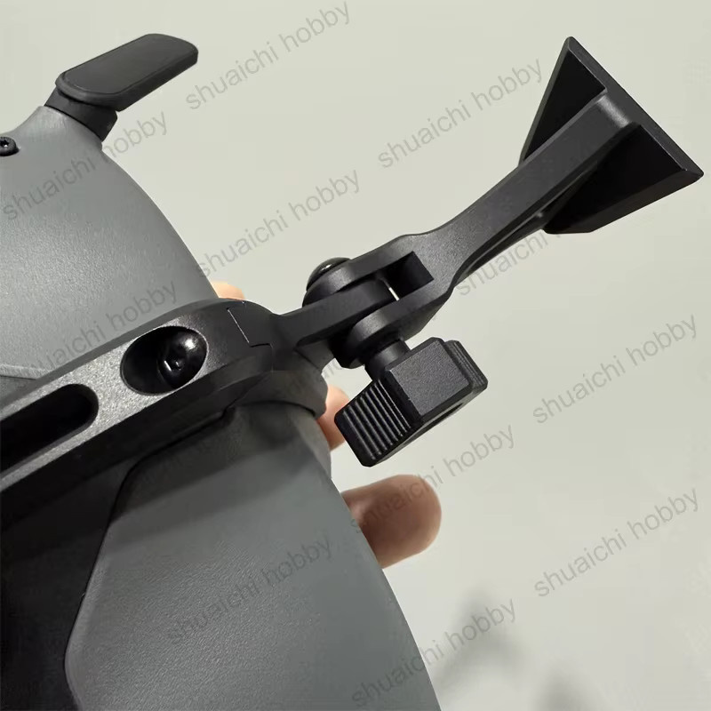 DJI Digitale Brille 2 Taktische Helmhalterung aus CNC-Aluminium in Schwarz für FPV Drohnen Zubehör - Bild 3