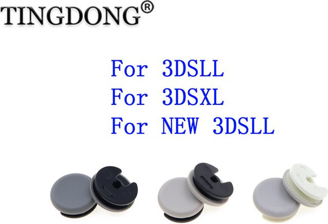 2 Stück Analog-Stick-Daumenknöpfe für Nintendo 3DS, 3DS XL, 3DS LL und New 3DS LL Controller - Bild 1