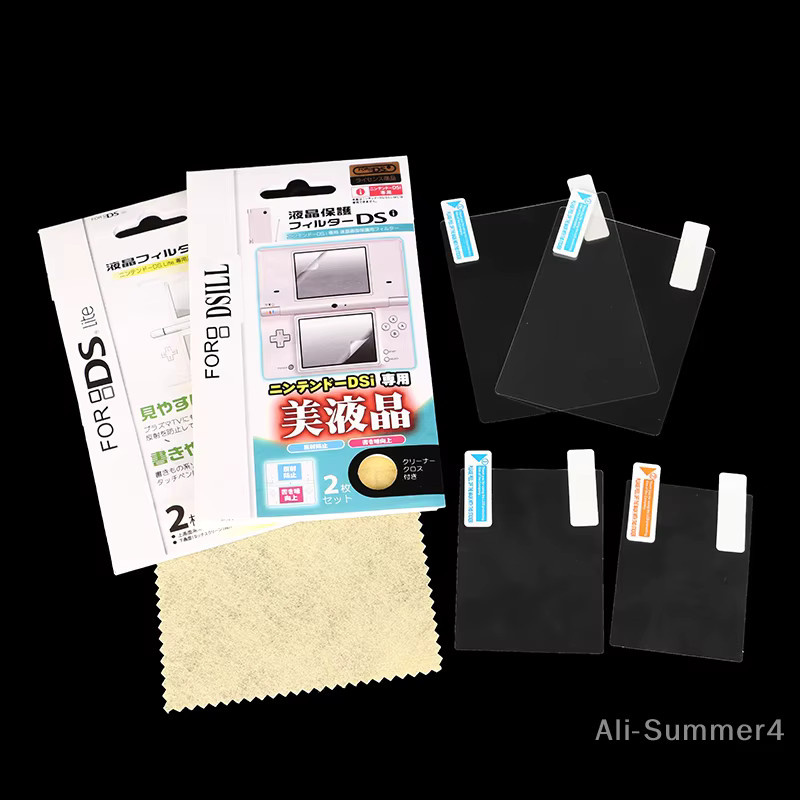 HD Clear Display-Schutzfolien Set für New 3DS, 3DS XL, NDS Lite und DSi in Transparent - Bild 2