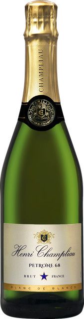 Henri Champliau Crémant de Bourgogne Petrone 68 Blanc de Blancs Brut, Chardonnay, 0,75 l - Bild 1