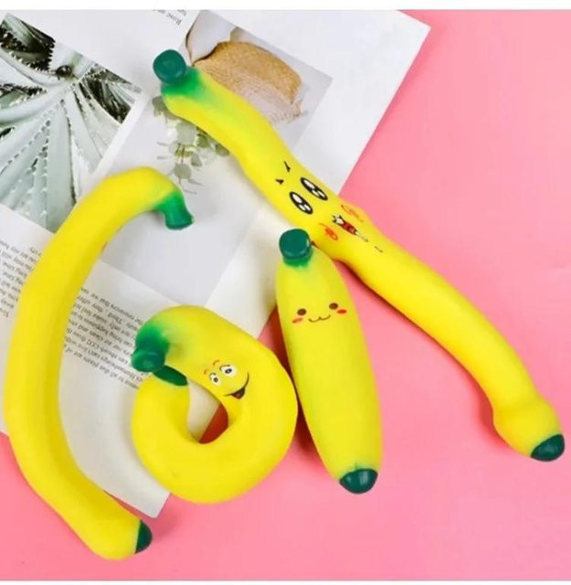 Nurb Banane Frucht Simulation, Stressabbau, 1-teiliges Set, pink - Bild 1