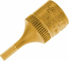 Hazet Steckschlüsseleinsatz 8501 1/4 Zoll Innen-6-kant 2,5mm Länge 28mm Schwarz - Bild 1