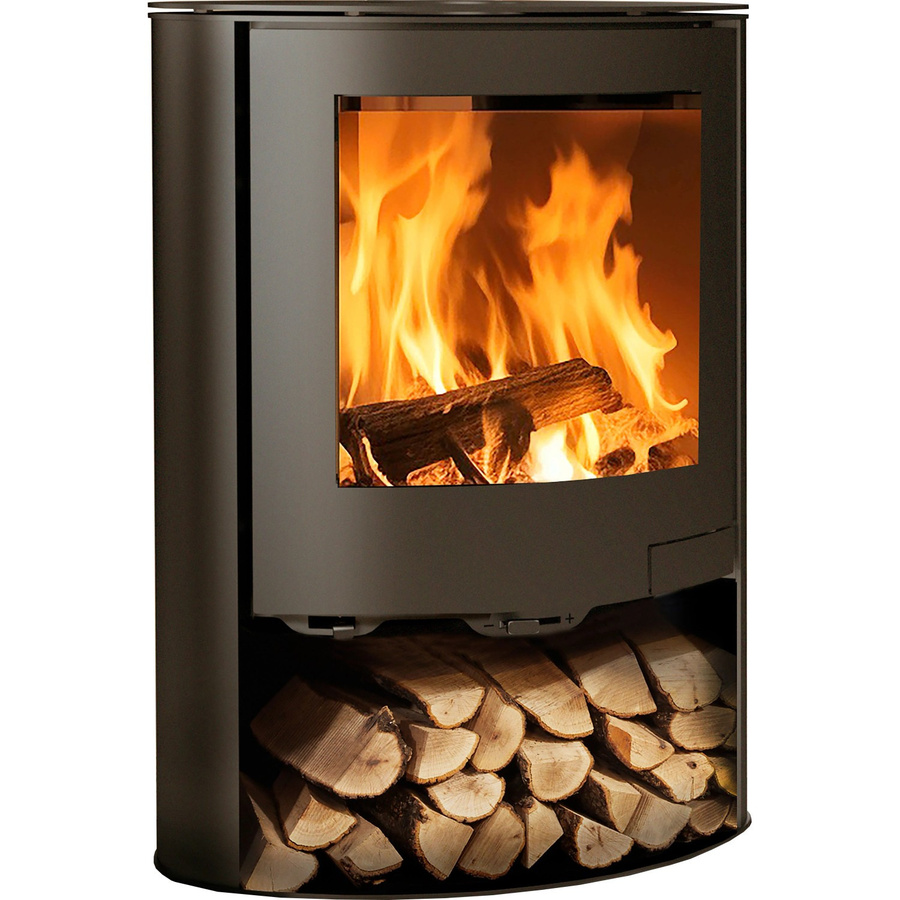 Panadero Kaminofen Tahoe in Schwarz Metallic aus Stahl mit 6,7 kW - Bild 2
