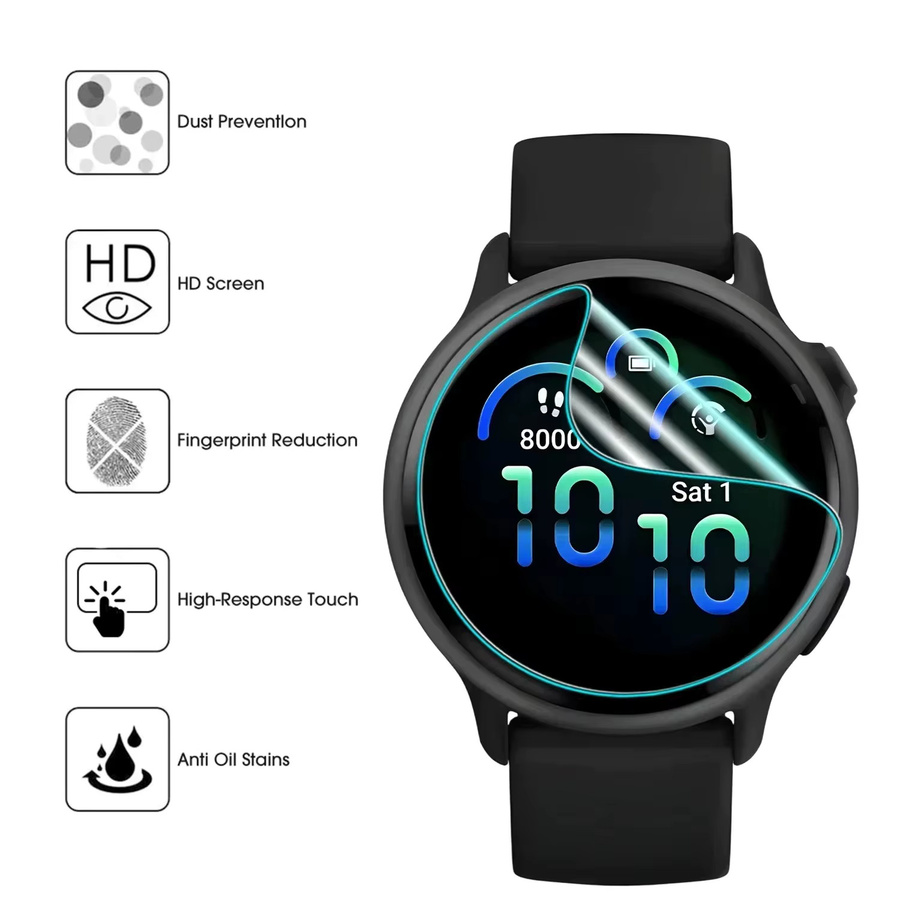 Garmin Hydrogel-Folie Displayschutz, transparent, Unisex - Bild 2