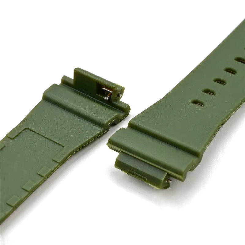 Casio Uhrenarmband Gummi, Schwarz, Herren - Bild 4