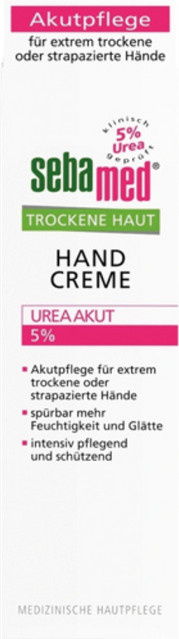 SebaMed Handcreme Urea, 75 ml, für trockene Haut - Bild 1