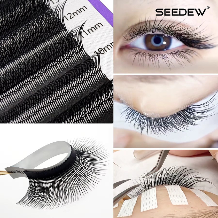 SEEDEW Fox Series Falsche Wimpern, Natürliche weiche Wimpern - Bild 2