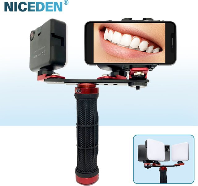 Niceden Intraorale Bluetooth LED Fotografie Taschenlampe für die zahnärztliche Behandlung zur Foto- und Videoaufnahme - Bild 1
