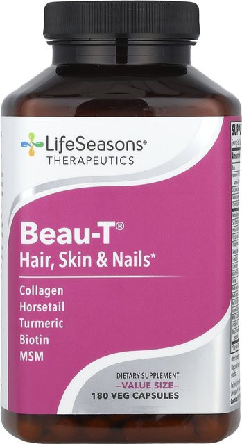 LifeSeasons Therapeutics Beau-T Kapseln, 180 vegetarische Kapseln - Bild 1