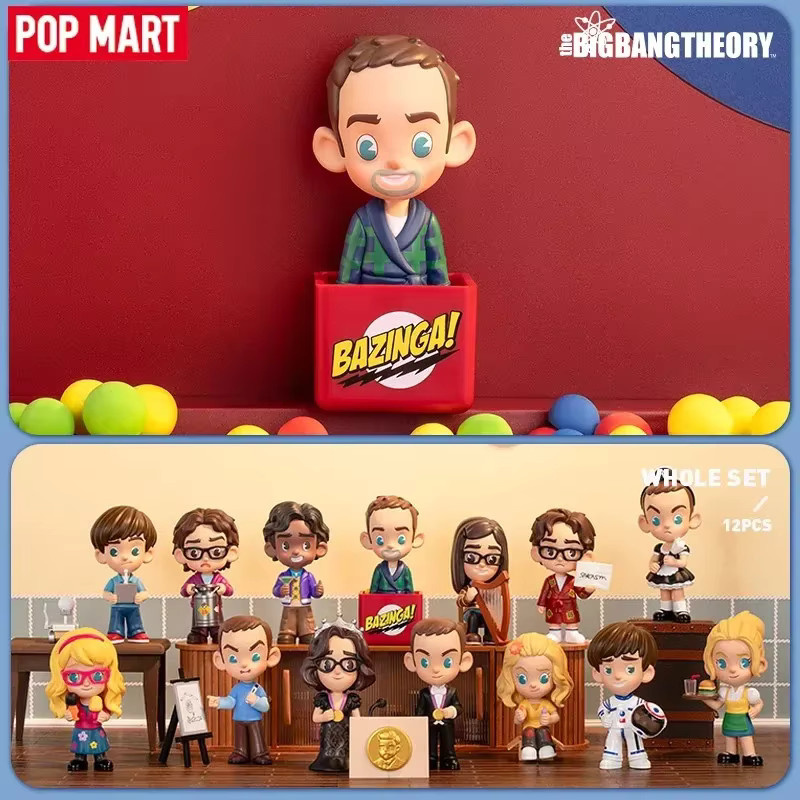 POP MART The Big Bang Theory Series Blind Box Mystery Box Actionfigur Modell - Bild 1