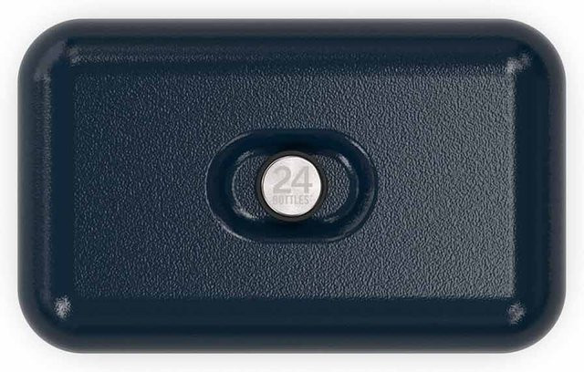 24Bottles Lunch Box Rustic Deep Blue aus Edelstahl mit Trennfächern, auslaufsicher und mikrowellengeeignet - Bild 1