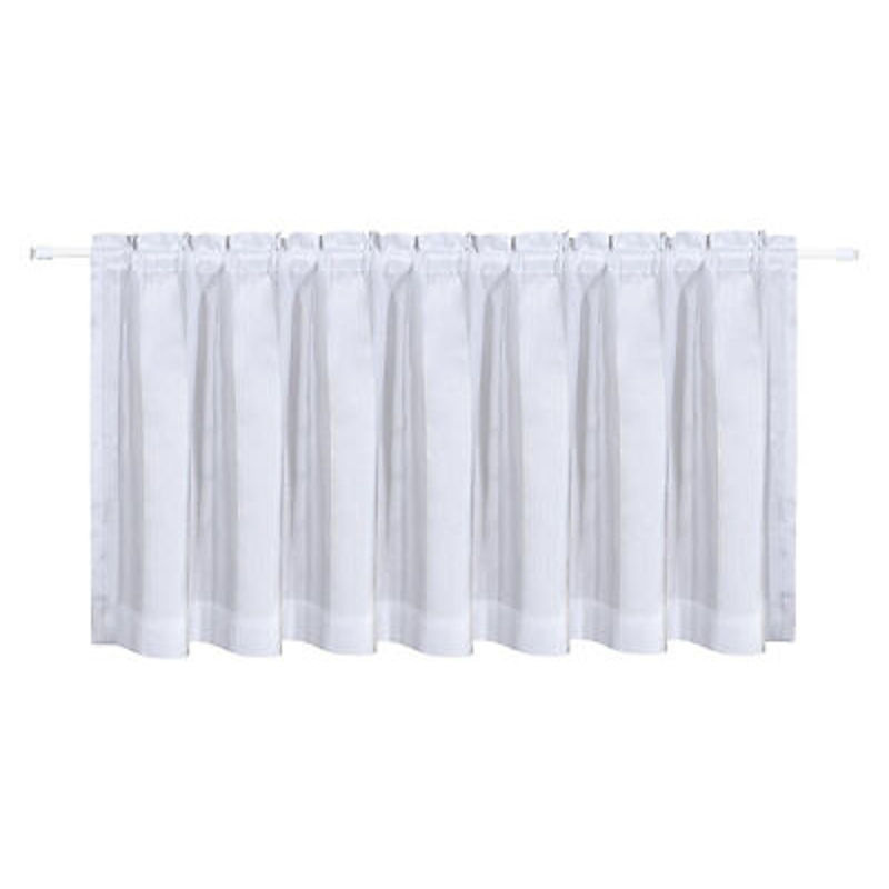 POCOline Scheibengardine weiß transparent B/H: 140 x 50 cm - Bild 2