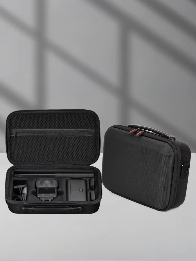 BRDRC Spritzwassergeschützte Aufbewahrungstasche für DJI Osmo 360 Zubehör in Schwarz - Bild 7