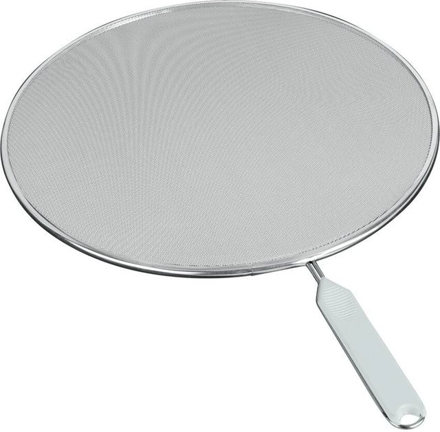 Metaltex Spritzschutz aus Aluminium in Silber, B: 42,4 cm, H: 29,2 cm, T: 0,6 cm - Bild 1