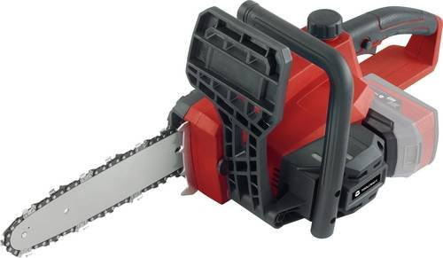 TOOLCRAFT ASK-200 / TAWB-200 Akku Kettensäge in Rot mit 25,4 cm Schwertlänge - Bild 1