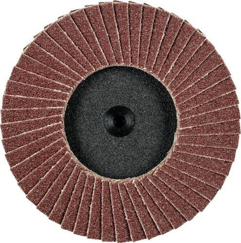 PFERD COMBIDISC Mini-POLIFAN CDR Fächerschleifscheibe Durchmesser: 75 mm, Körnung: 60, Farbe: Braun - Bild 1