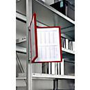 Magnet-Wandhalter-Set Vario Wall mit 5 Tafeln in Rot und Schwarz - Bild 2