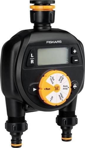 Fiskars Digitale Bewässerungssteuerung mit LCD-Display und 2 Ausgängen - Bild 1
