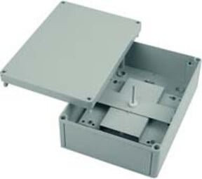 Telegärtner LWL Spleissbox IP66 grau aus Kunststoff B/T/H: 25,4 x 18,0 x 9,0 cm - Bild 1