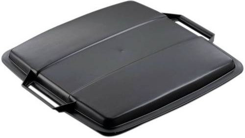 Durable Durabin Eco 90 Deckel aus Kunststoff in Schwarz B/H/T: 50,7 x 6,0 x 47,0 cm - Bild 1