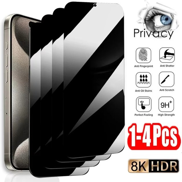 Sichtschutz-Displayschutzfolie aus gehärtetem Glas für OnePlus (1-4 Stück) - Bild 1