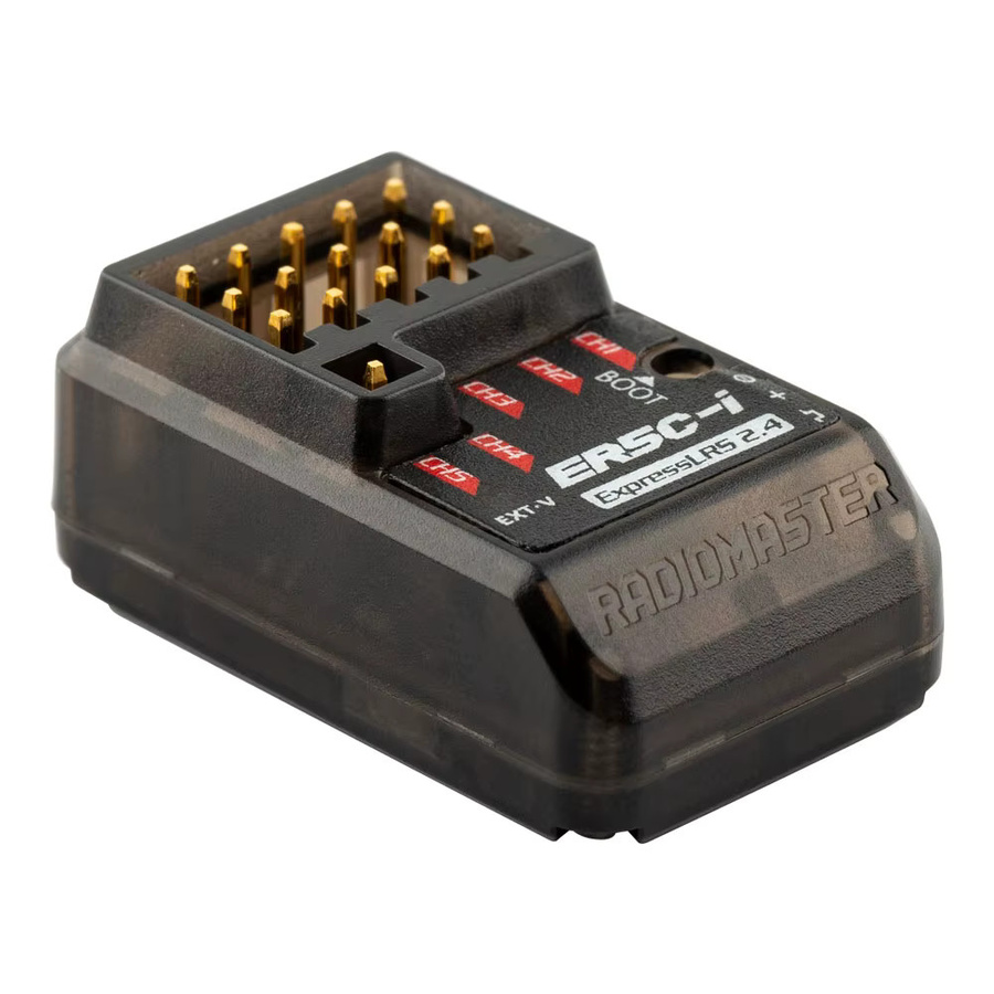 RadioMaster ER5C-i 5-Kanal ExpressLRS 2,4 GHz PWM-Empfänger mit integriertem TCXO in Schwarz - Bild 4