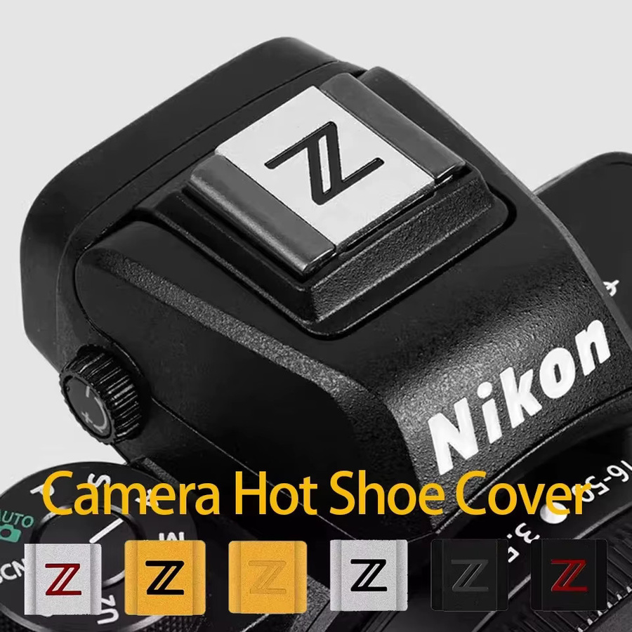 Metall Kamera Blitzschuh Abdeckung für Nikon SLR und Spiegellose Kameras als Blitzschuh Schutzhülle - Bild 5