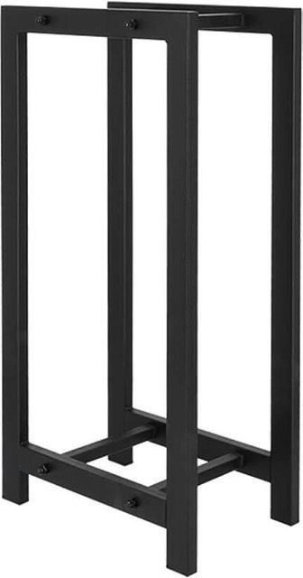 Esschert Design Kaminholzregal aus Eisen in Schwarz - Bild 1