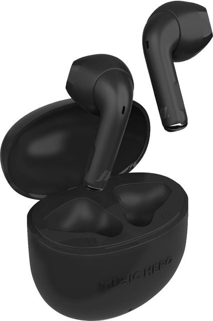 Nusoul True Wireless In-Ear Kopfhörer mit Ladecase und Mikrofon in Schwarz - Bild 1