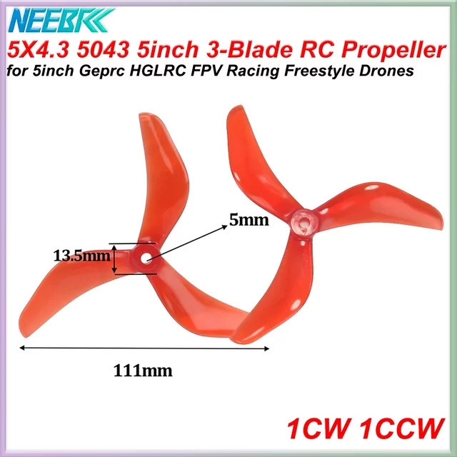 NEEBRC 3-Blatt Propeller, Zubehör, Kunststoff - Bild 1