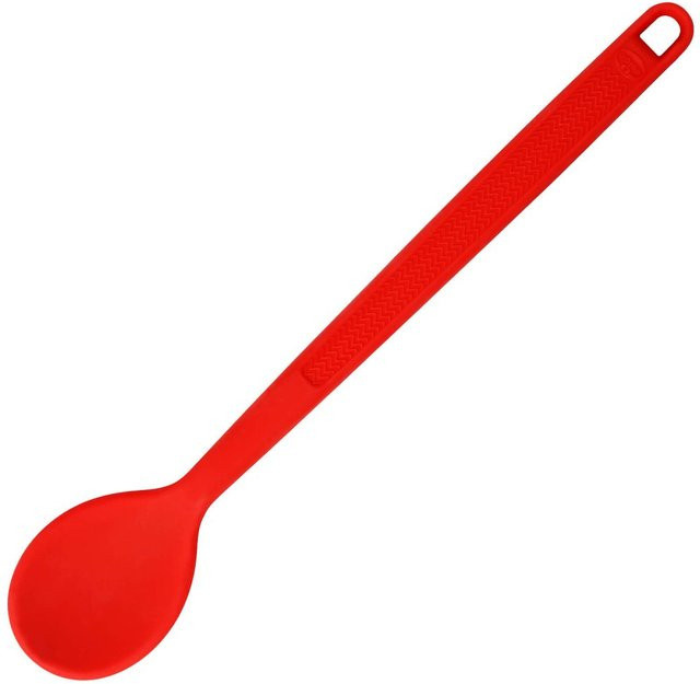 Dr. Oetker Kochlöffel Flexxibel Love in Rot aus Silikon und Metall, Länge: 30 cm - Bild 1