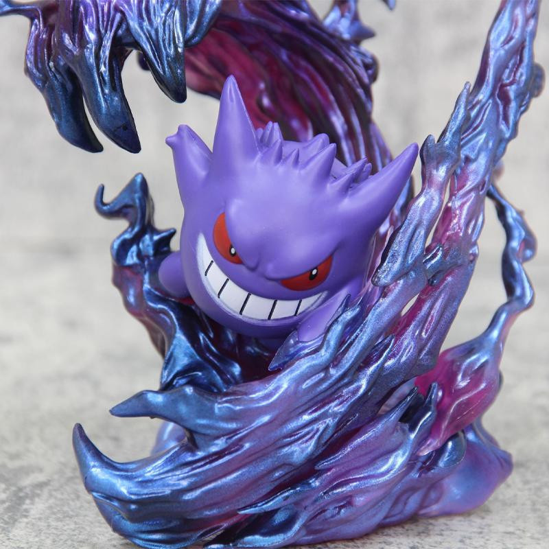 Yiran toy 1 Pokemon Gengar Anime Figur Actionfigur PVC Modell Statue - Bild 2