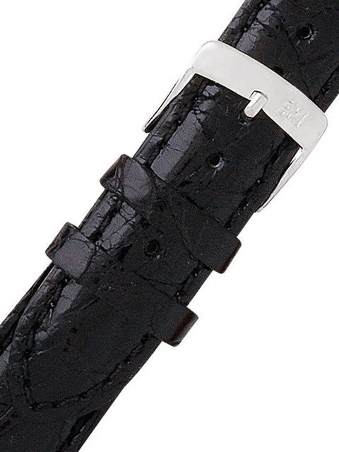 Morellato Uhrenarmband Leder, schwarz, 19mm - Bild 1