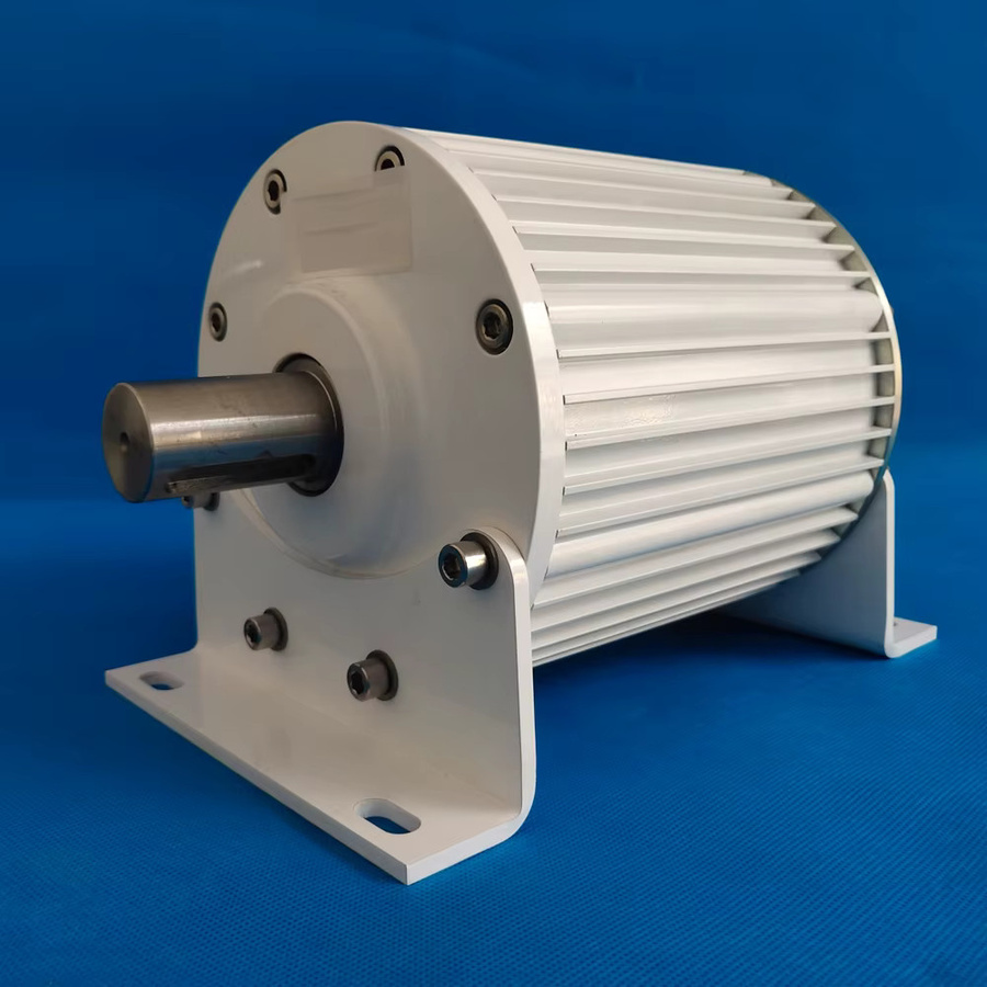 Rewindagic Permanentmagnetgenerator mit Antriebsmotor als leiser Dynamo für 20KW bis 100KW in 120V, 220V oder 380V bei 400RPM - Bild 2