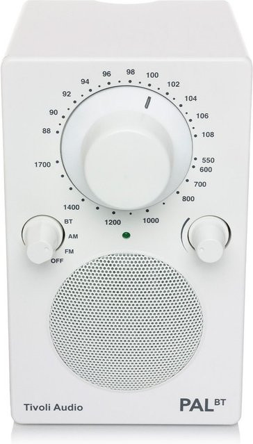 Tivoli Audio PAL BT Kofferradio in Hochglanz Weiß - Bild 1