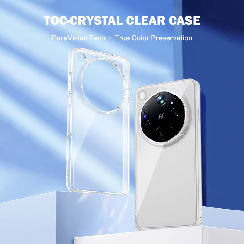 Lereach Handyhülle für OPPO Find X9 Ultra in Transparent, ultradünn, stoßfest und kratzfest - Bild 2