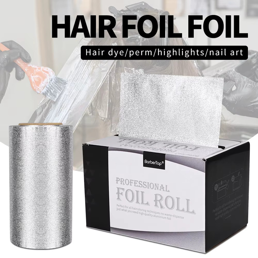 Aluminiumfolie für Haarfärben und Haarstyling, 30/50 Meter - Bild 3