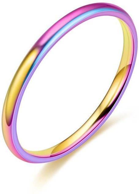 Partnerring Edelstahl, Silber, Unisex - Bild 1
