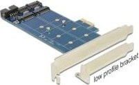 DeLOCK PCI Express Speicher-Controller mit 2 x internen M.2 NGFF Anschlüssen, SATA 6Gb/s und PCIe x1 (89374) - Bild 1