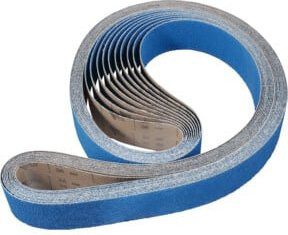 PFERD TOOLS VICTOGRAIN-COOL Schleifband BA für Bandschleifer, Körnung A 36, Blau, B: 7,5 cm, L: 250 cm - Bild 1