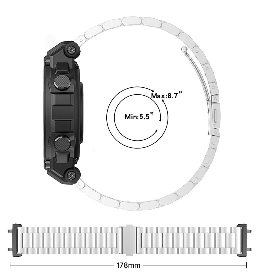 CHIICSMART Uhrenarmband Edelstahl, Unisex - Bild 3