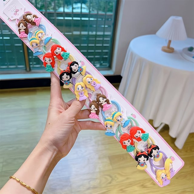 Disney Princess Series Emaille-Haarspangen, 20 Stück, Damen - Bild 1
