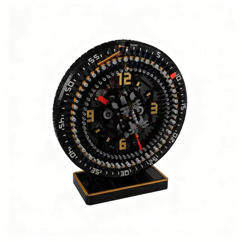 Akiyuki MOC Technik Mangle Rack Clock, DIY Modell, 5.016 Teile - Bild 2
