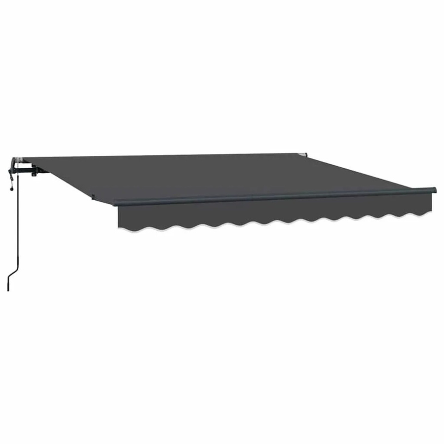 vidaXL Einziehbare Markise Anthrazit mit Fernbedienung, B/H: 250 x 200 cm - Bild 2