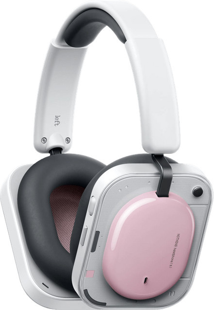 Nothing Headphone (a) Over-Ear Bluetooth Kopfhörer mit Aktiver Geräuschunterdrückung in Rosa - Bild 1