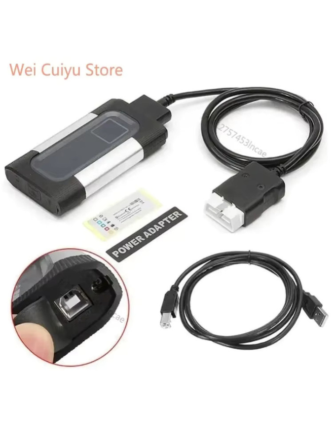 Autocom CDP Pro DS150E OBD2 Scanner Diagnosegerät für PKW und LKW mit USB und Bluetooth in Schwarz - Bild 5