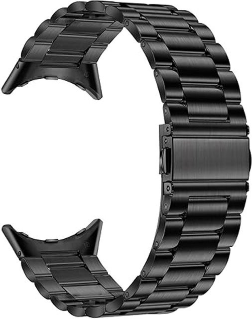 LCAPLE Uhrenarmband Edelstahl, Silber, Unisex - Bild 1
