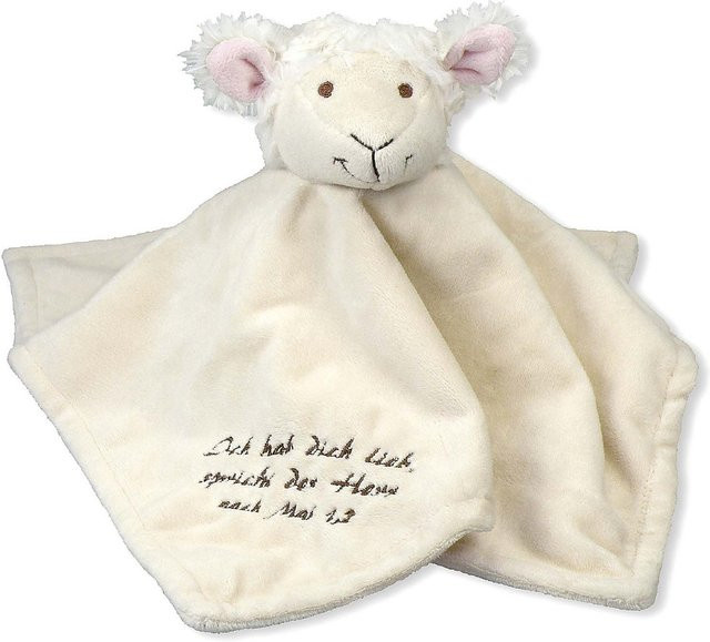 Uljö Schnuffeltuch Schaf, Plüsch / Textil, Weiß - Bild 1