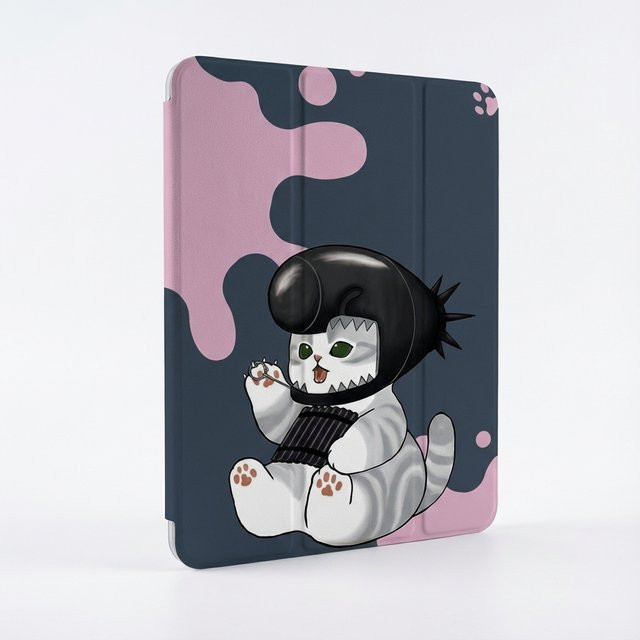 Kawaii gepanzerte Tablet-Hülle für Apple iPad Pro 10/11 Zoll, iPad Air 3/4/5 und iPad 9. Generation, dreifach gefaltet, Multicolour - Bild 1